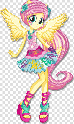 My Little Pony Equestria Girls Rainbow Rocks Fluttershy  HD Png Download