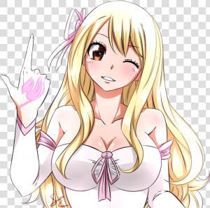 Lucy Heartfilia Lucy Anime Fairy Tail  HD Png Download