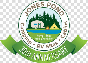 Jonespond Logo2019 30thanniv Final Rgb   Label  HD Png Download