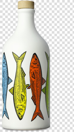 Sardines Ceramic Jar   Frantoio Muraglia Extra Virgin Olive Oil  HD Png Download