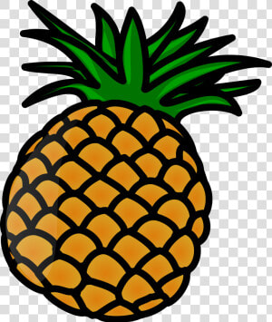 Pineapple Clip Arts   Pineapple Clipart  HD Png Download