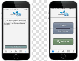 Above Is The Existing App Used By Miami Dade Public   Iphone  HD Png Download