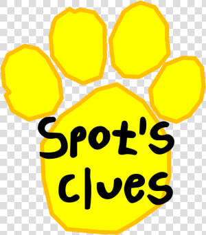 New Spot S Clues Logo Clipart   Png Download   Blues Clues Spot  39 s Clues  Transparent Png