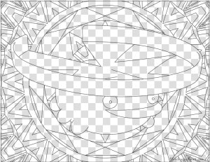 Pokemon Lotad Coloring Page  HD Png Download