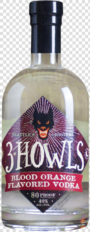 3 Howls Blood Orange Vodka   Domaine De Canton  HD Png Download