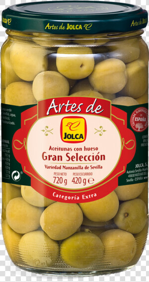 Aceituna Con Hueso Gran Selección Cristal 720 Jolca   Olive  HD Png Download