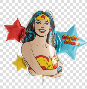 Wonder Woman Supershape   Wonder Woman Foil Balloon  HD Png Download