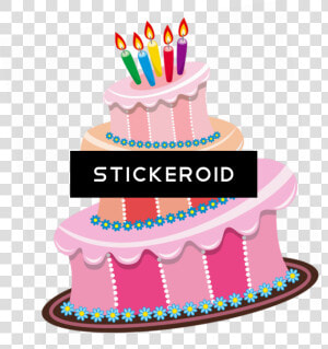 Birthday Cake Clipart No Background   Png Download   Birthday Cake Without Background  Transparent Png