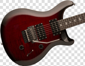 Prs Se Custom 24 Floyd  Fire Red Burst   Prs Se Custom 24 Fire Red  HD Png Download