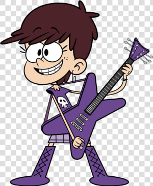 The Loud House Luna Loud Loud House Season 1 Vector   Luna From The Loud House  HD Png Download