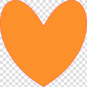 Orange Heart Png  orange Heart No Background  Hd Png   Transparent Background Orange Heart Transparent  Png Download