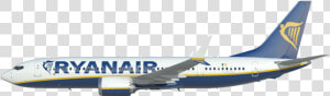 Boeing 737 Max Ryanair   Ryanair Plane Png  Transparent Png