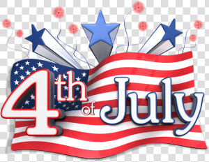 Flag Behind Fourth Of July Text 1600 Clr 12285   Happy 4th Of July Png  Transparent Png