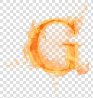 Burning Letter A Png   Burning Letter G  Transparent Png