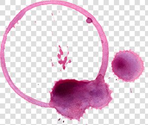 Transparent Wine Ring Stain  HD Png Download