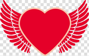 Cartoon Heart Angel Wings Png Download   Бастет И Анубис Тату  Transparent Png