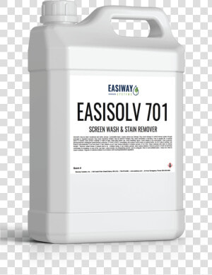 Easisolv™ 701 Screen Wash  amp  Stain Remover   Fast Drying Textile General Chemical Cleaning Agent  HD Png Download