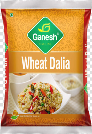 Ganesh Wheat Dalia 500gm  HD Png Download