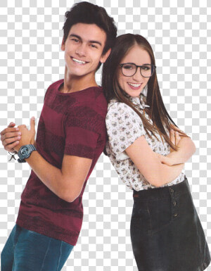 Soy Luna Wiki   Agustín Bernasconi Y Carolina Kopelioff  HD Png Download