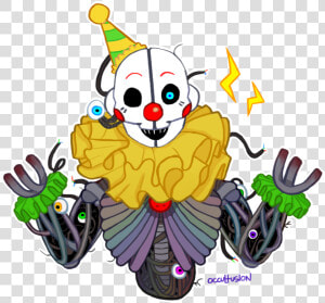 Let Ennard Dress Like A Clown ps You Can Buy This   Cartoon  HD Png Download