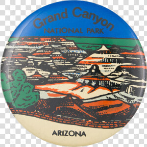 Grand Canyon National Park Event Button Museum   Label  HD Png Download