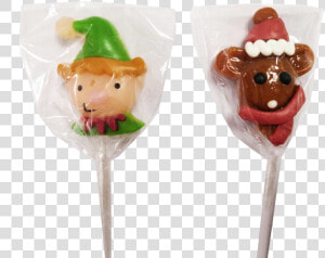 Candy Showcase Christmas Elf  amp  Rudolph Pops And More   Chocolate  HD Png Download