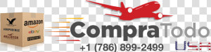 Compra Todo Usa   Airliner  HD Png Download