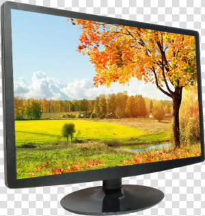 19 Inch Led Monitor Tft Led Pc Display   Mevsimler Fotoğrafları  HD Png Download