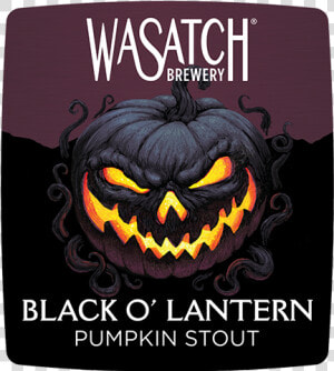 Wasatch Black O Lantern Pumpkin Stout   Black O Lantern Pumpkin Stout  HD Png Download