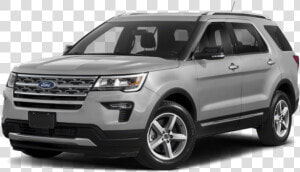 2019 Ford Explorer Comparison Image   Ford Explorer 2019 Grey  HD Png Download