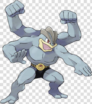 Pokemon Machamp Evolution  HD Png Download