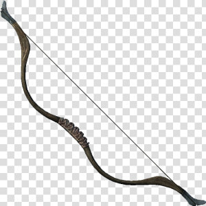 Skyrim Hunting Bow Png   Hunting Bow Transparent Background  Png Download