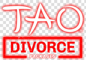 Tao Divorce Packages Logo   Graphic Design  HD Png Download