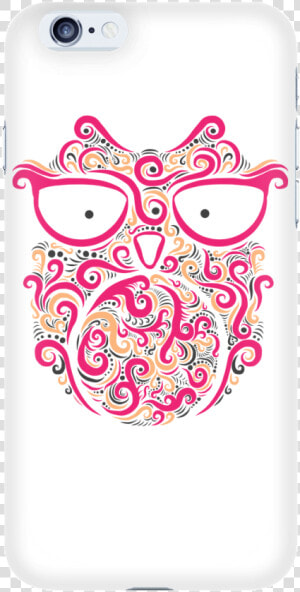 Pink Owl Iphone Case   Mobile Phone Case  HD Png Download