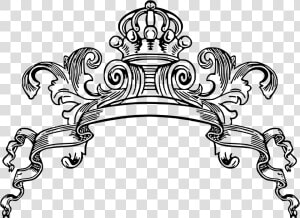 File Corona Remate Svg   Royal Crown Banner  HD Png Download