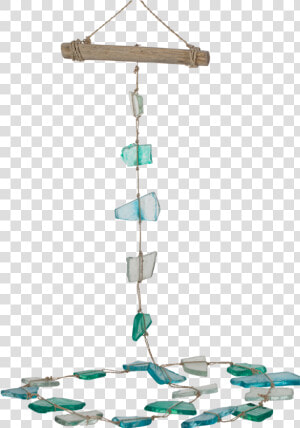 Driftwood  amp  Seaglass Mobile 52   Necklace  HD Png Download