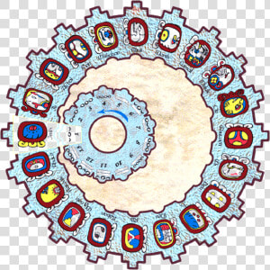 Tzolkin   Mayan Calendar Round  HD Png Download