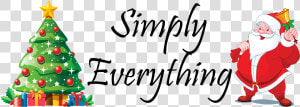 Simply Everything Blog Lifestylowy   Christmas Tree Vector Png  Transparent Png