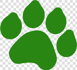 Paw Clipart Green Dog   Green Paw Print Png  Transparent Png