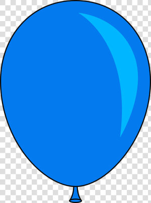 Birthday Party  Balloon  Floating  Blue   One Balloon Clip Art  HD Png Download