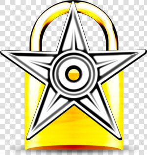 Padlock Barnstar  HD Png Download