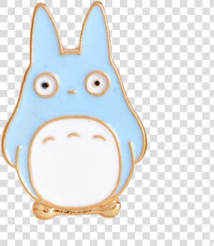 Studio Ghibli My Neighbor Totoro Blue Chu Totoro Pin   Animal Figure  HD Png Download