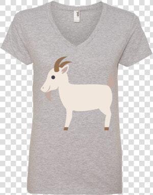 Goat Emoji Ladies   Fan Shirts For Volleyball  HD Png Download