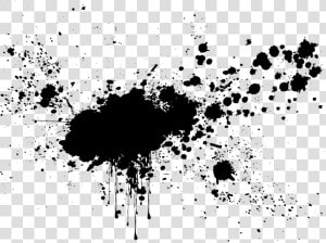  paint  splash  black  stroke  splatter  red  orange   Transparent Black Paint Splash  HD Png Download