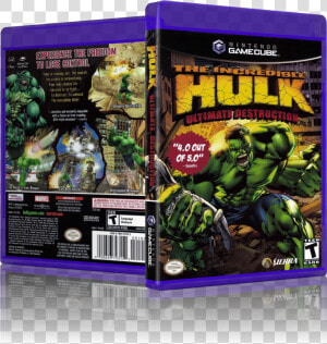 Incredible Hulk Ultimate Destruction Gamecube  HD Png Download