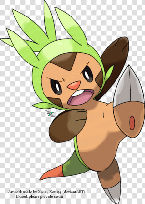 Chespin Render   Pokemon Chespin  HD Png Download