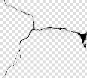 Ground Crack Vector   Line Art  HD Png Download