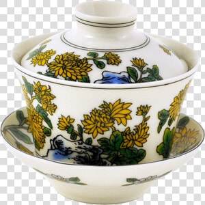 Autumn Blossom Gaiwan   Porcelain  HD Png Download