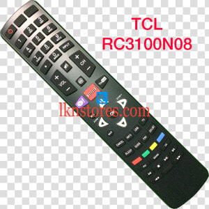 Tcl Rc3100n08 Led Tv Yahoo Netflix Youtube Best Replacement   Tcl Netflix  HD Png Download