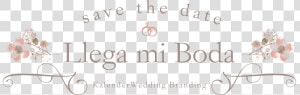 Llega Mi Boda   Detalles De Boda Png  Transparent Png